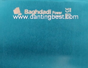 Painted Metal Materials' Engraving