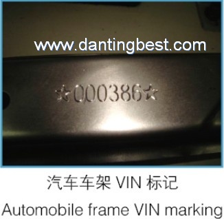 VIN code Marking