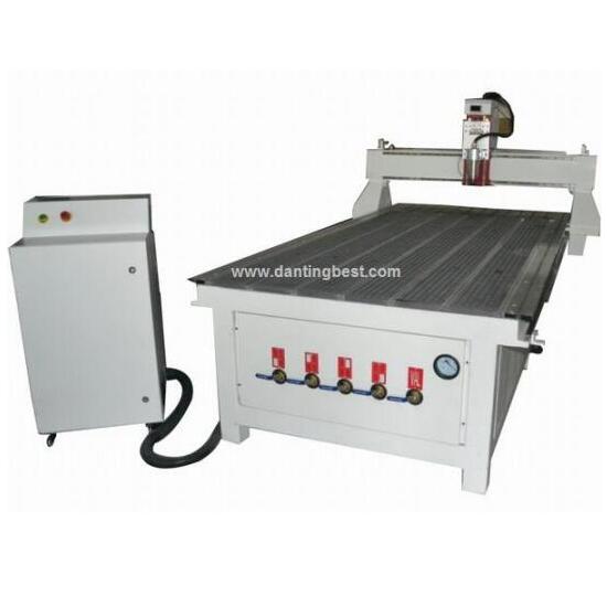Woodworking Machine with Vacuum Table